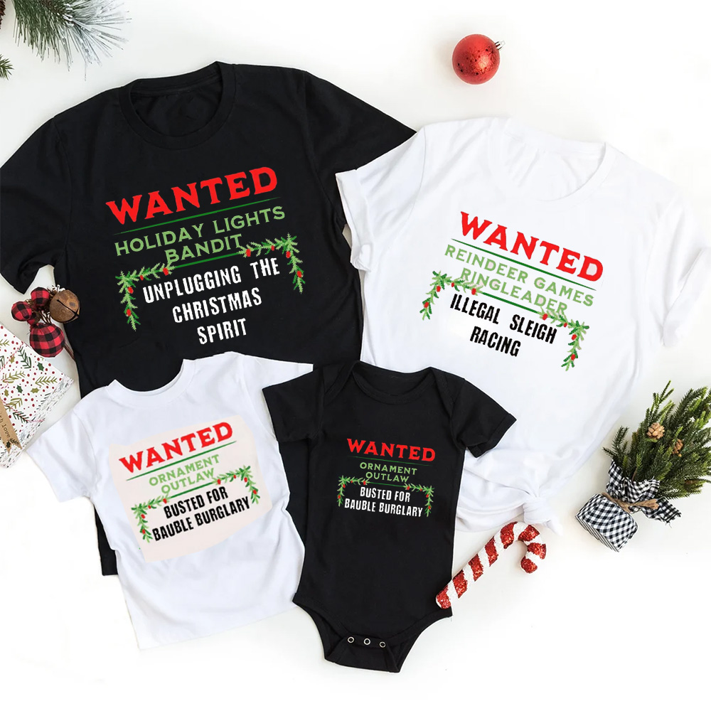 Personalized North Pole Correctional Family Matching T-Shirts