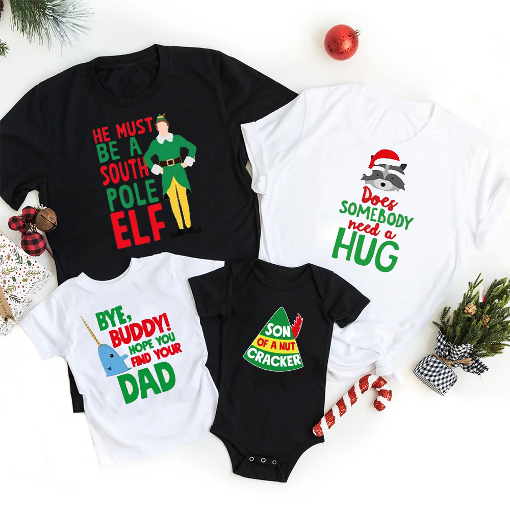 Elf Movie Quote Family Matching T-Shirts