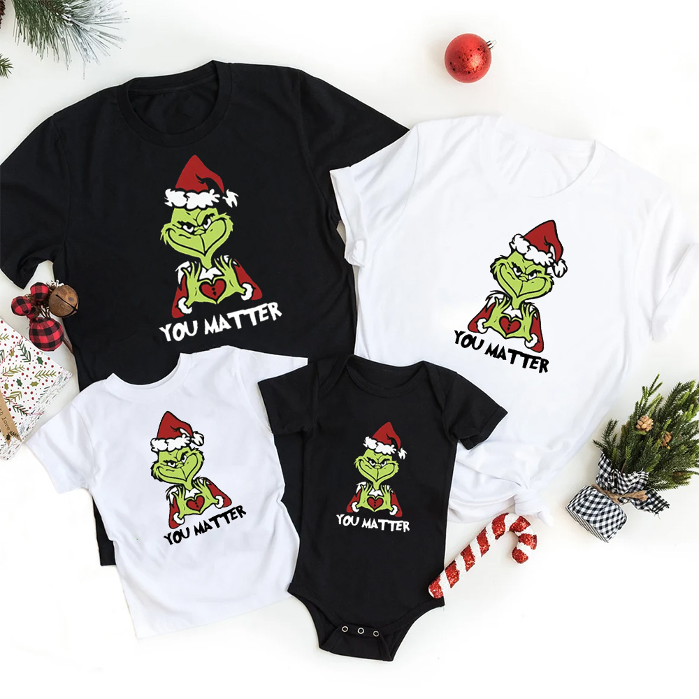 You Matter Christmas Matching T-Shirts