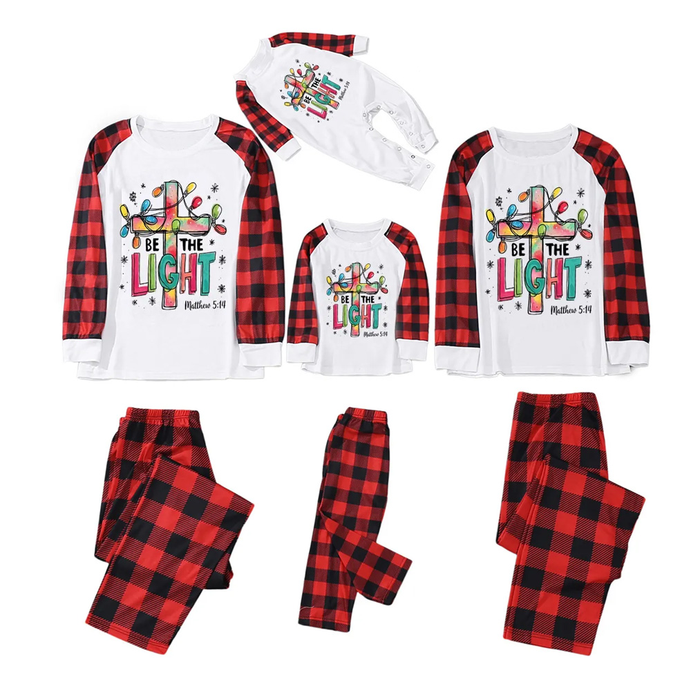 Be The Light Family Matching Pajamas
