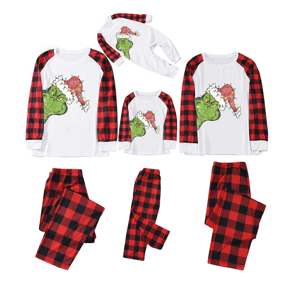 Grumpy Holiday Cheer Family Matching Pajamas