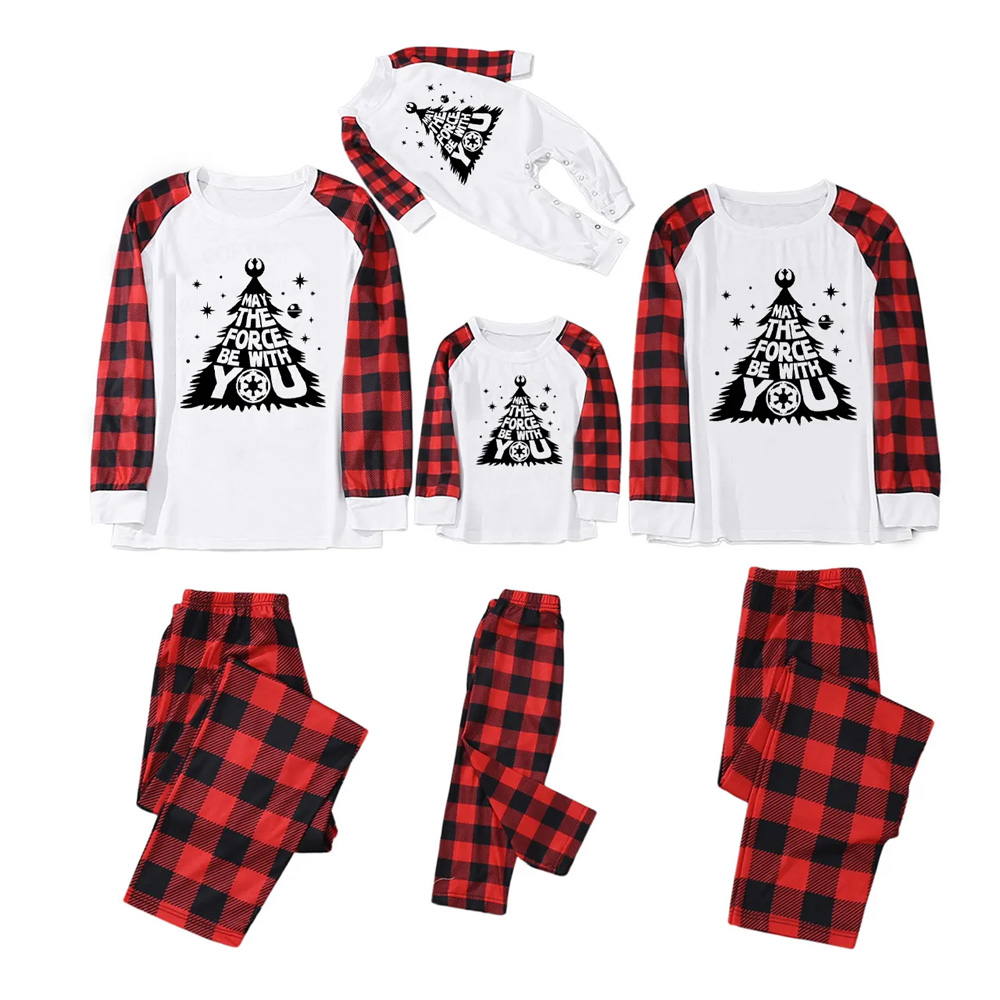 Wishing Christmas Tree Family Matching Pajamas