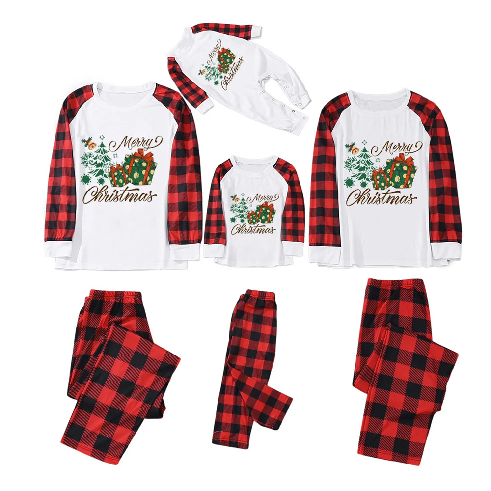 Merry Christmas Gift Family Pajamas