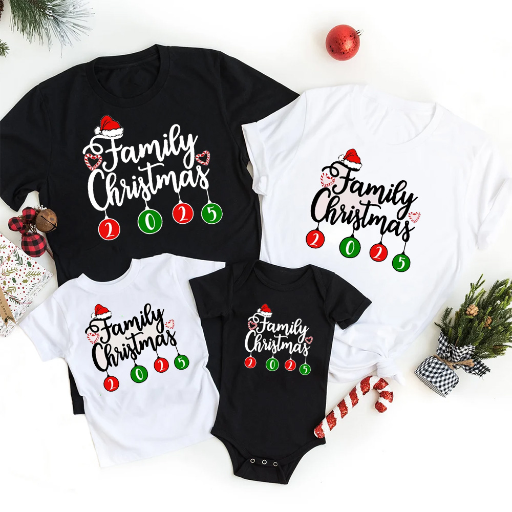 Family Christmas 2025 Lanterns Matching Shirts