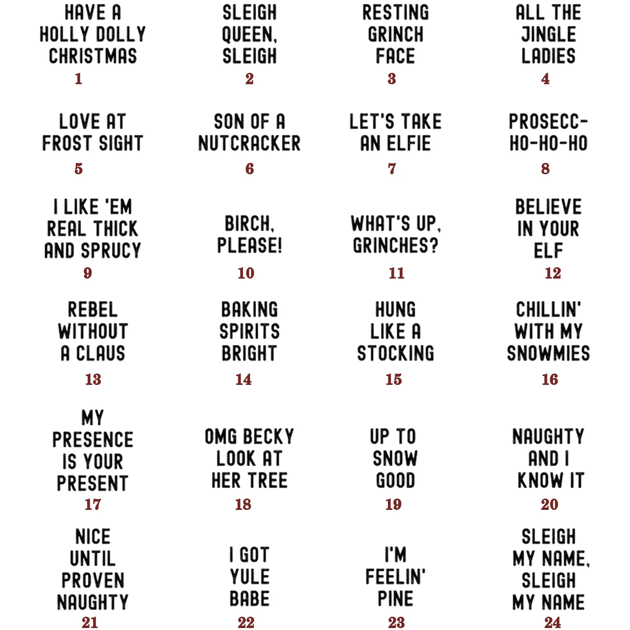 Personalized Funny 60 Quotes Christmas Party Family Matching Pajamas
