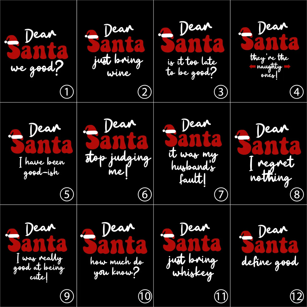 Dear Santa Define Good Christmas Family Matching Pajamas