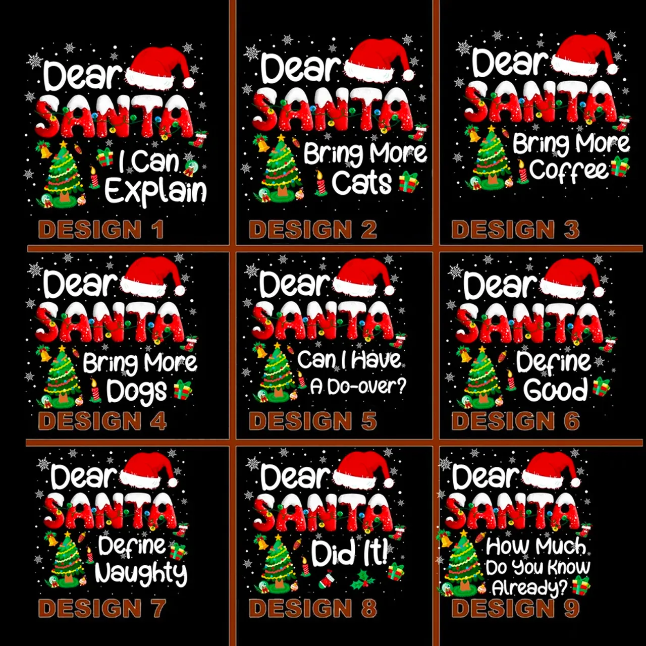 39 Quotes Christmas Sarcastic Dear Santa Group Pajamas