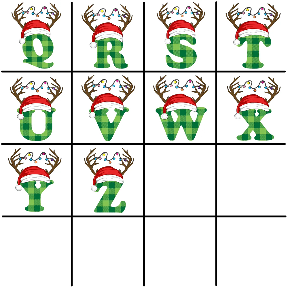 Personalized Monogrammed Christmas Family Matching Pajamas