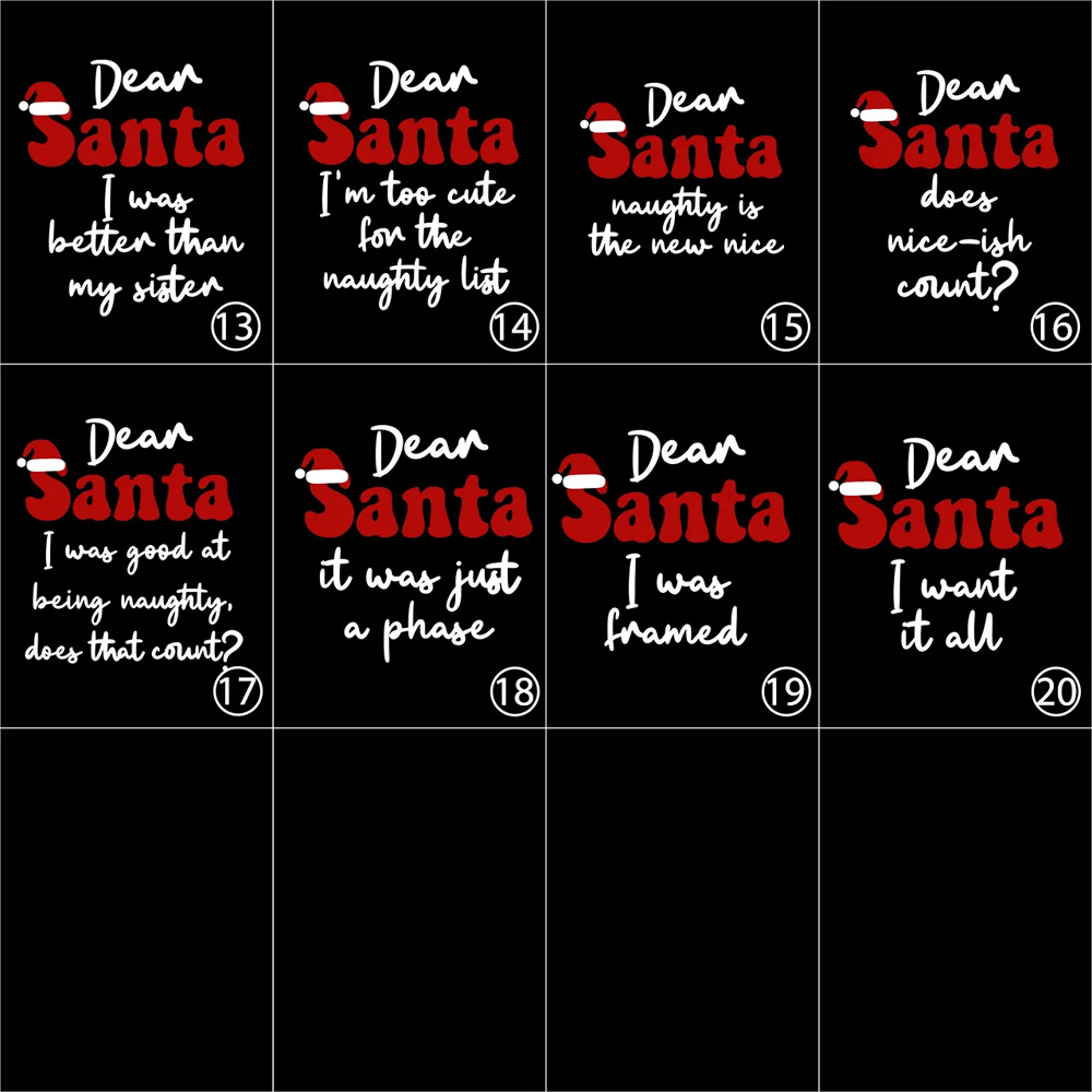 Dear Santa Define Good Christmas Family Matching Pajamas