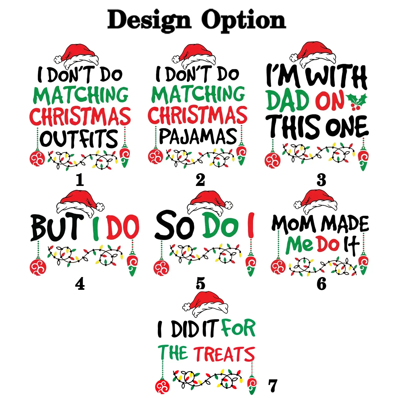 Personalized Mama Made Me Do It Christmas Family Matching T-Shirts