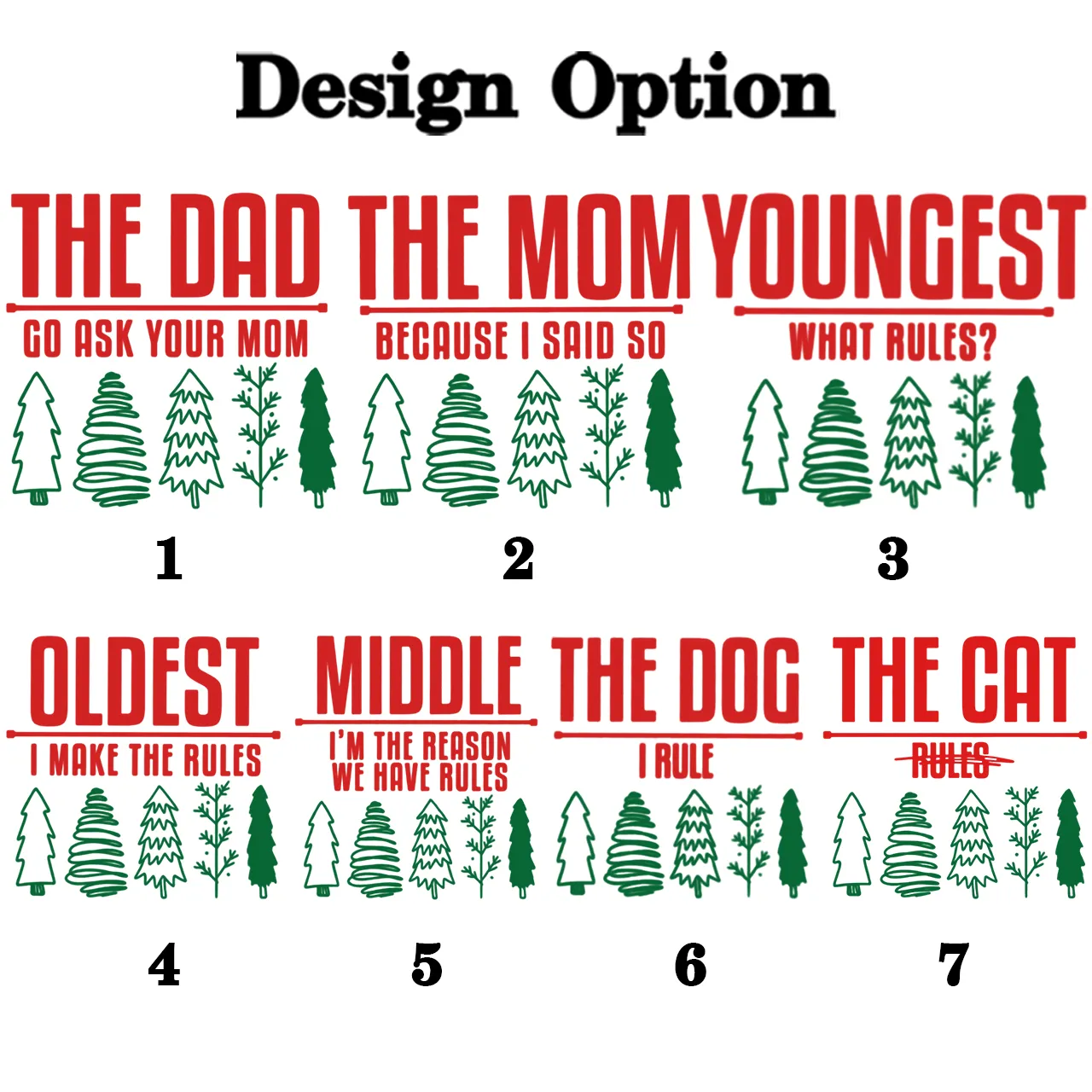 Personalized Funny Group Family Matching T-Shirts