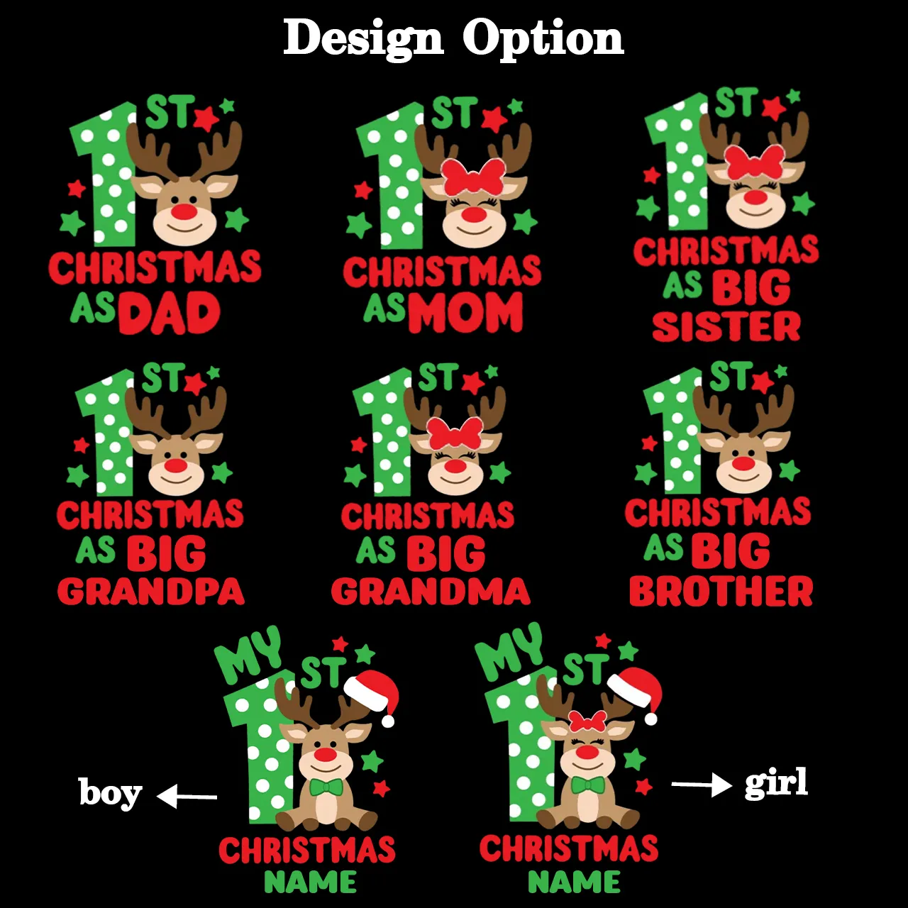 Holiday Memories Christmas Family Matching T-Shirts
