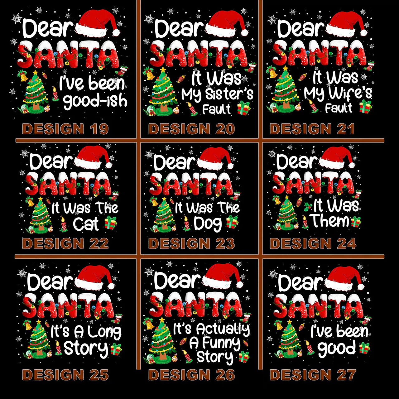 39 Quotes Christmas Sarcastic Dear Santa Group Pajamas