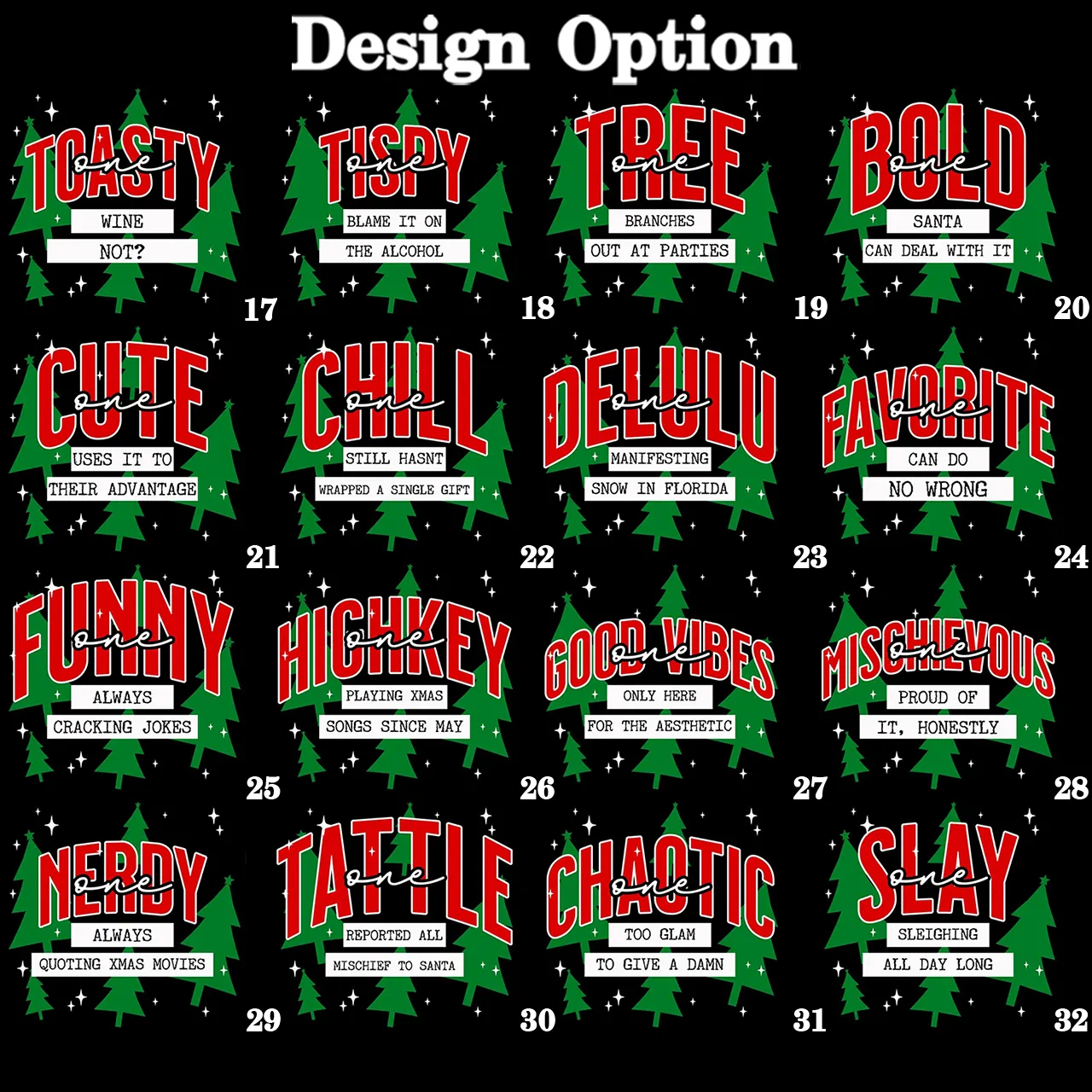 Personalized Funny Group Christmas Family Matching T-Shirts
