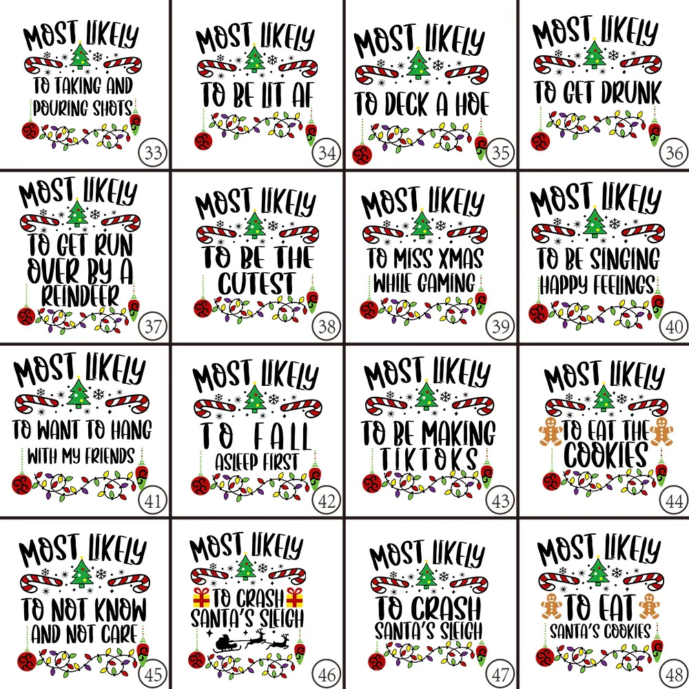 48 Quotes Most Likely To Christmas Family Matching Pajamas