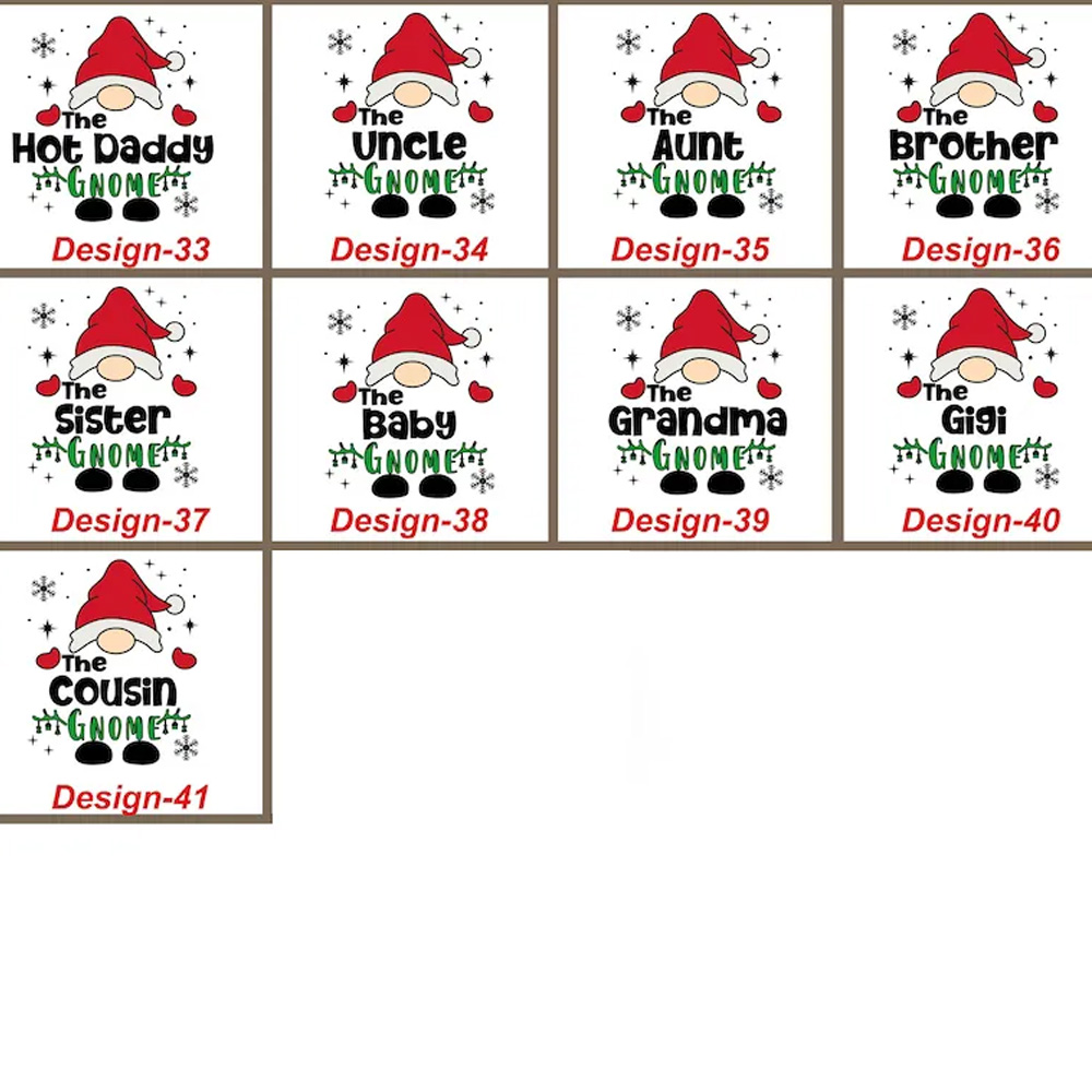 Christmas Custom Gnome Matching Pajamas