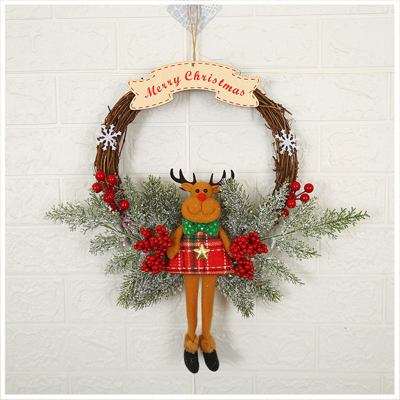 Christmas Decoration Wreath Ornaments
