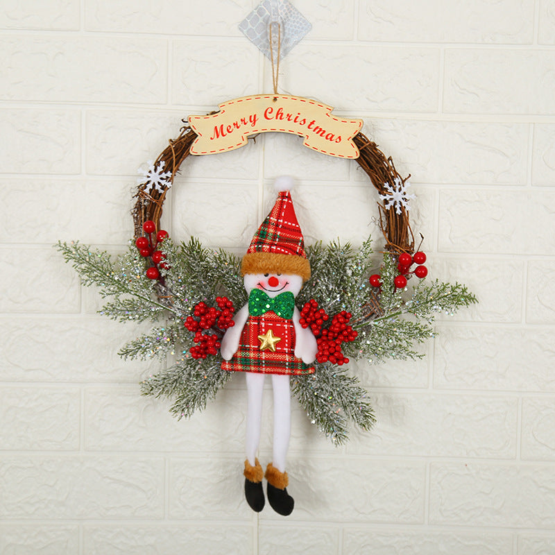 Christmas Decoration Wreath Ornaments