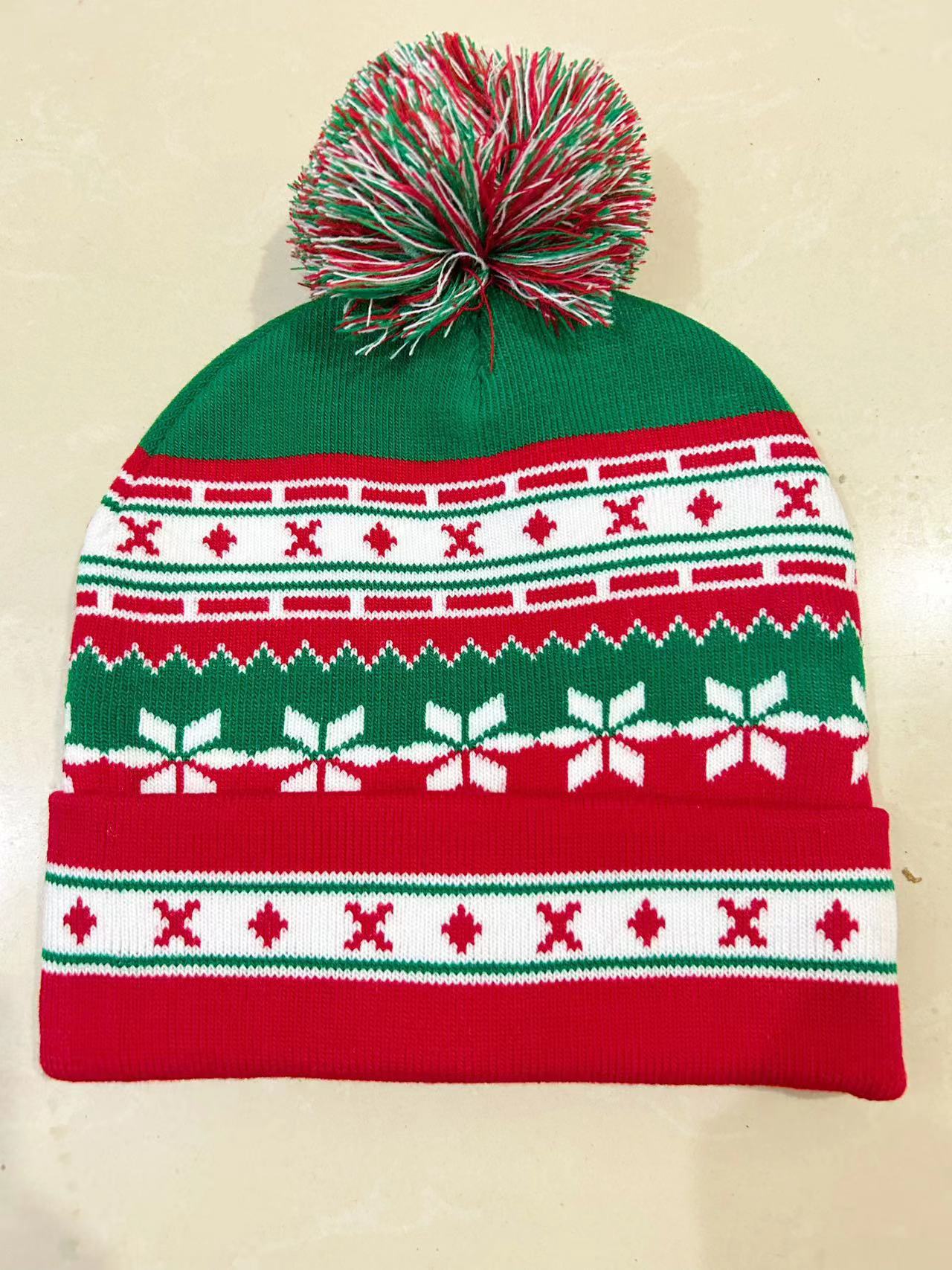 Christmas Wool Knitted Hat