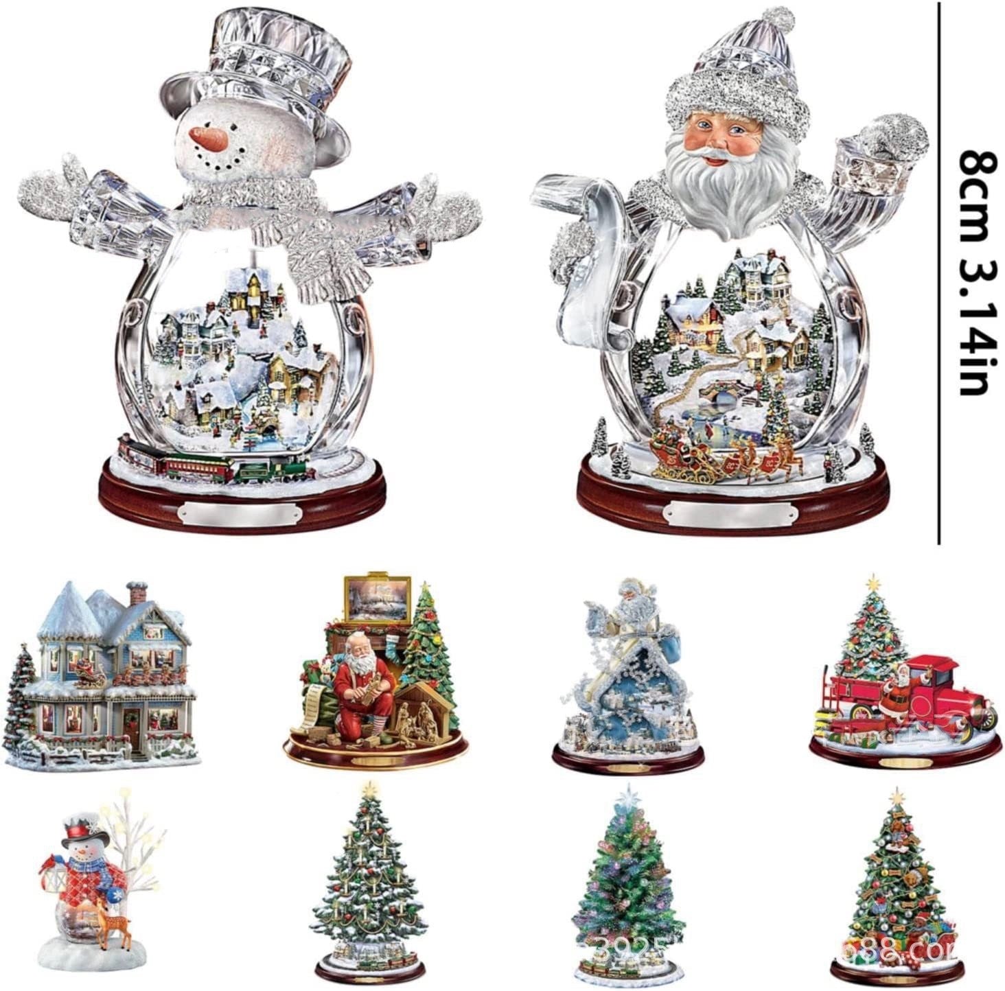 Santa Claus Christmas Tree Decoration Ornaments