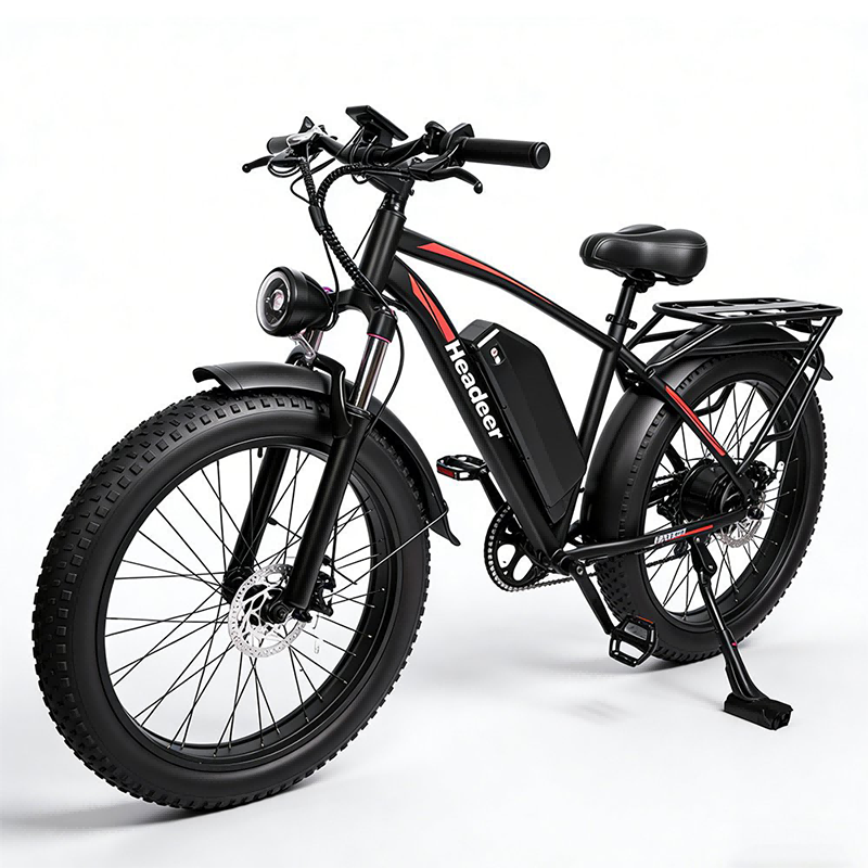 Headeer BD2640 Electric Bike for Adults 750W, 48V 21.6Ah Removable Battery ,45Km/h Max Speed,26" x 4.0" Fat Tire