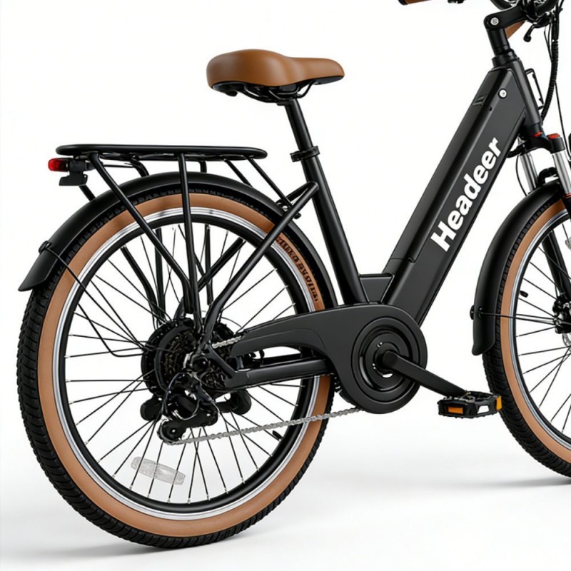 Headeer BD26195 City Electric Bike 48V 11.5Ah Removable Battery,350W Motor,35Km/h Max Speed,55Km Max Range