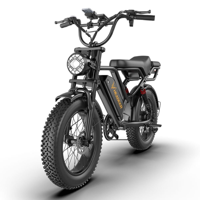 HEADEER BK20 Electric Dirt Bike,48V 20AH Battery,750W Motor,50KM/H Top Speed,80 km Max Rnage,20 INC aerodynamic tires