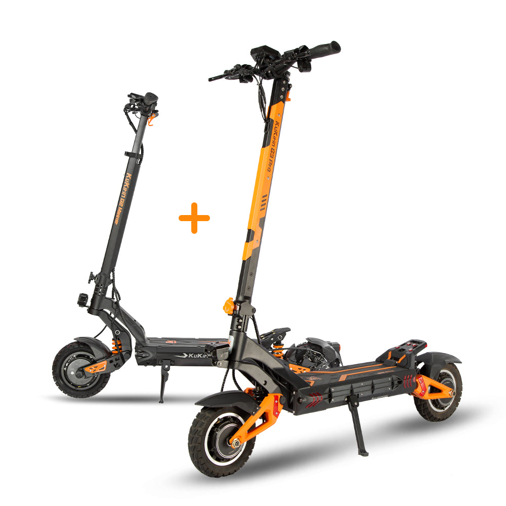KuKirin G2 Master + G3 Pro Electric Scooter Bundle