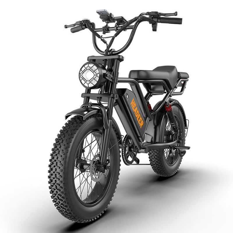 HEADEER BK20 Electric Dirt Bike,48V 20AH Battery,750W Motor,50KM/H Top Speed,80 km Max Rnage,20 INC aerodynamic tires
