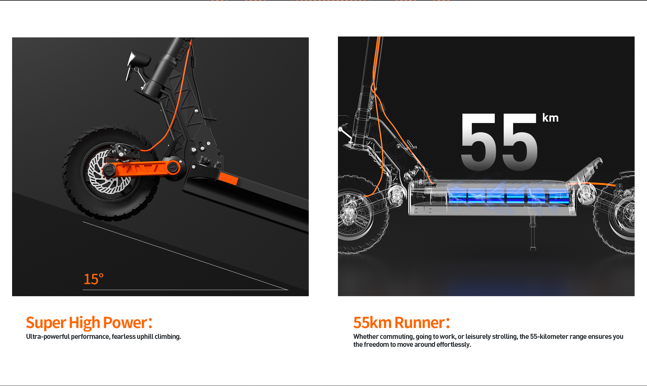 JOYOR S5 Electric Scooter Battery 624 WH (13Ah) 500W Motor 20Km/h Street Approved (ABE)