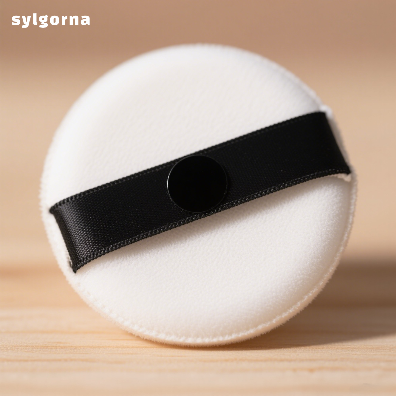 Ultra-soft, clear, and non-powder-absorbing powder puff (pack of five)