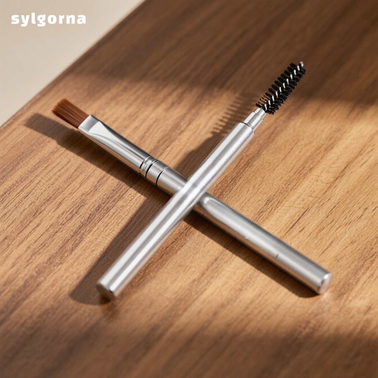 Eyebrow brush two-piece set