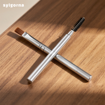 Eyebrow brush two-piece set