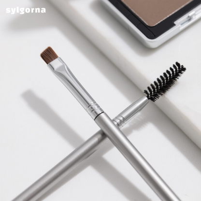 Eyebrow brush two-piece set