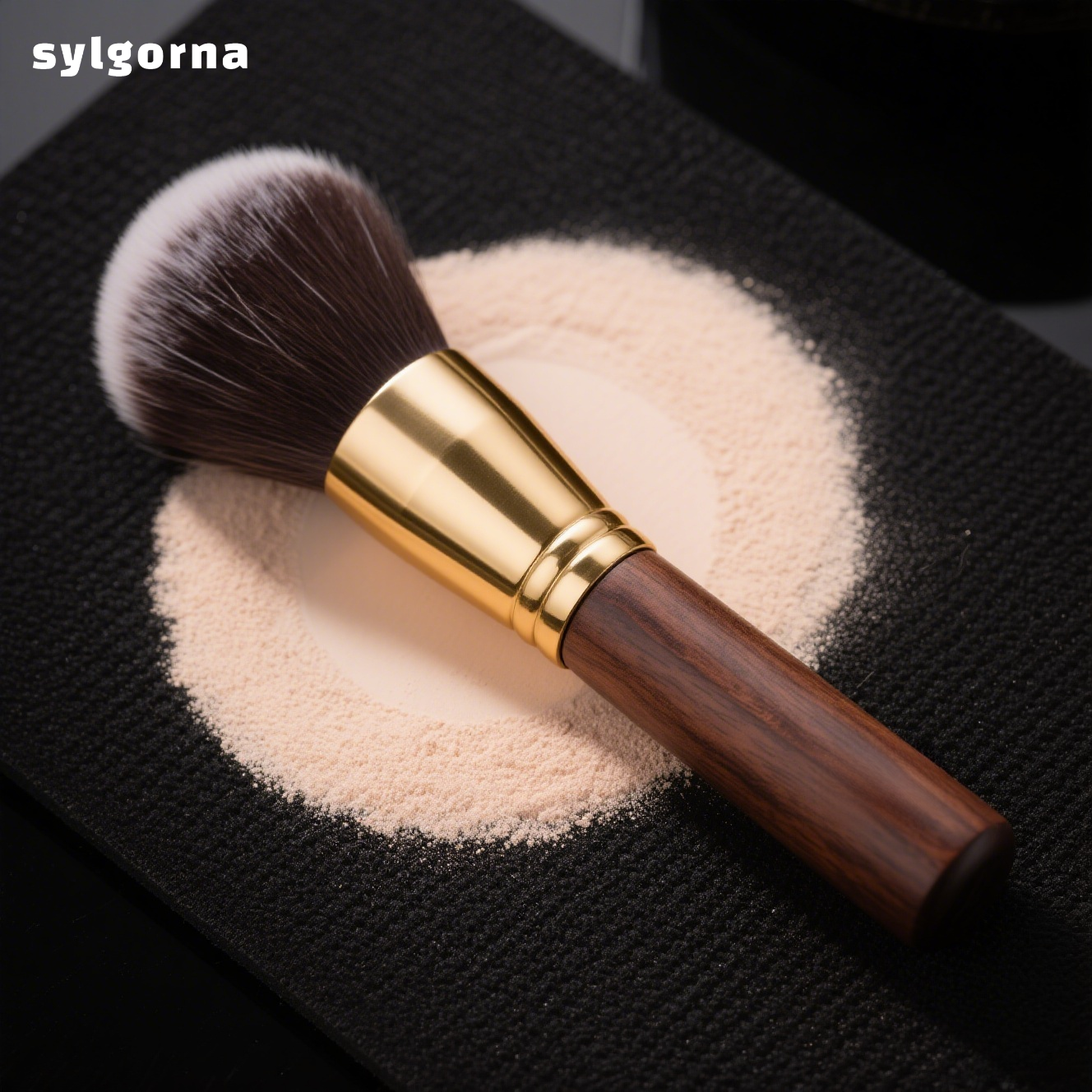 Large Fluffy Powder Brush with Round Head (Pack of 3)