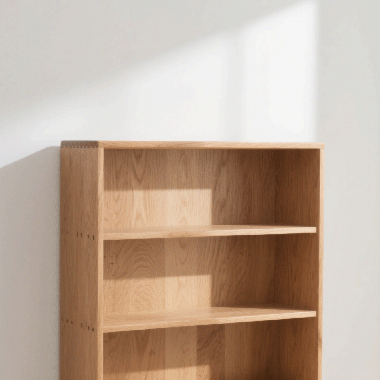 FSC-zertifiziertes Bücherregal aus Massivholz