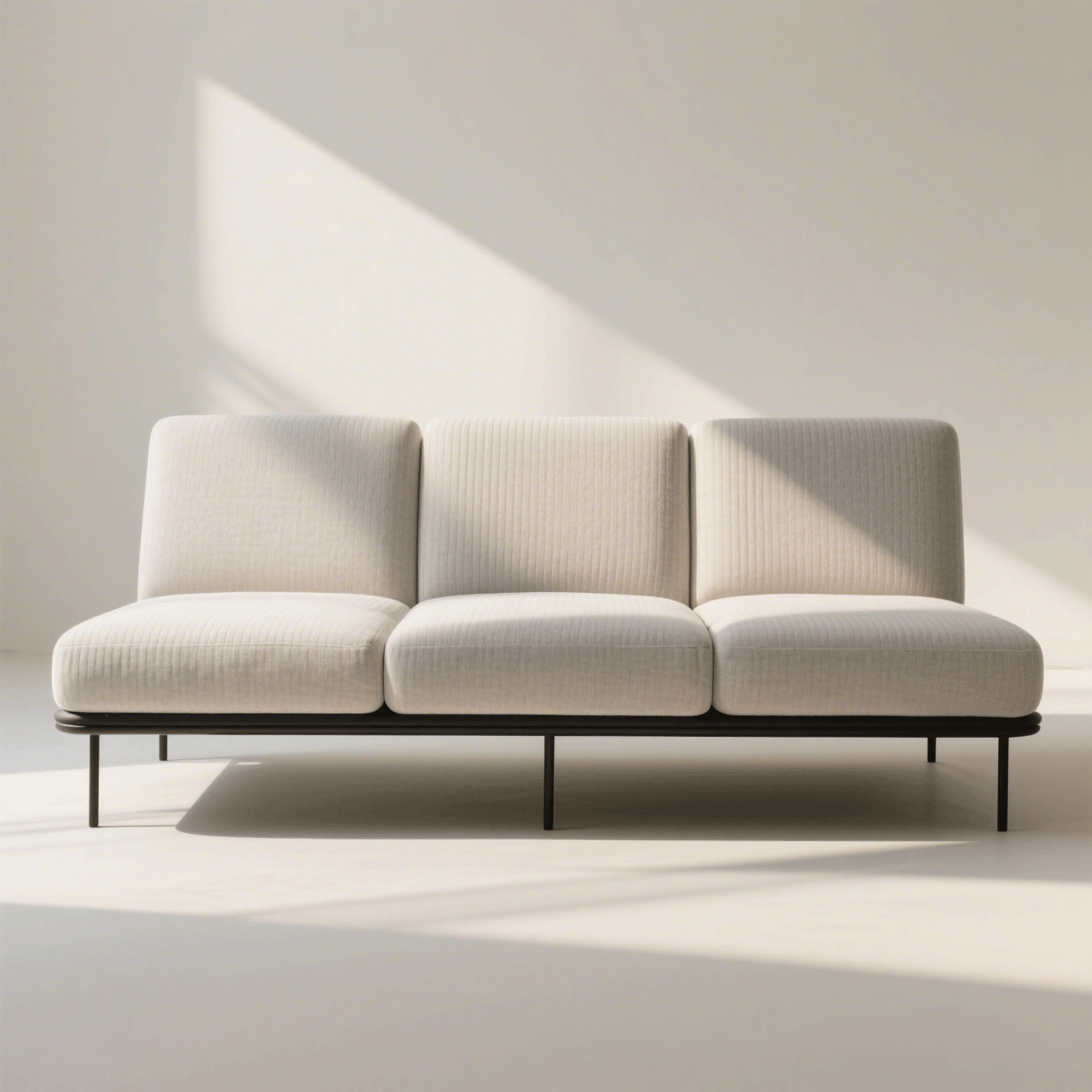 Flexibles modulares Sofa aus hochwertigem Stoff