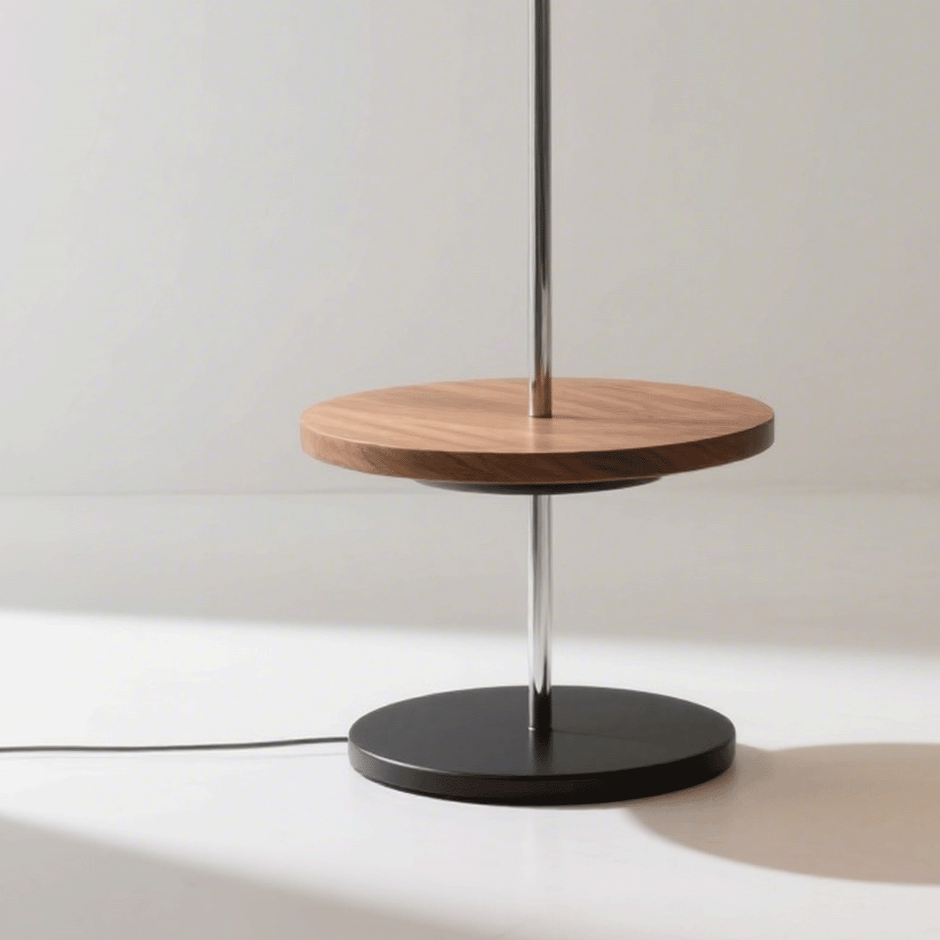 Moderne minimalistische Stehlampe aus Kupfer mit Blütenblättern