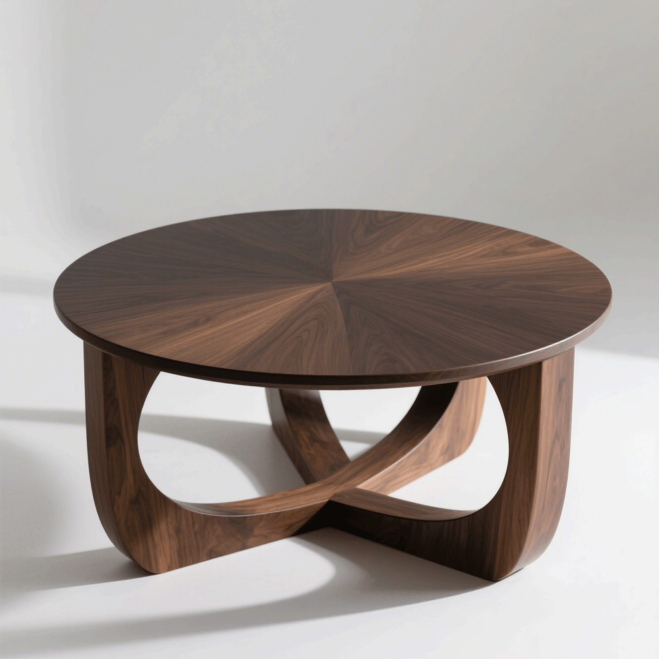 Minimalistischer Wohnzimmertisch aus hochwertigem Huanghuali-Massivholz