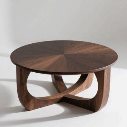 Minimalistischer Wohnzimmertisch aus hochwertigem Huanghuali-Massivholz