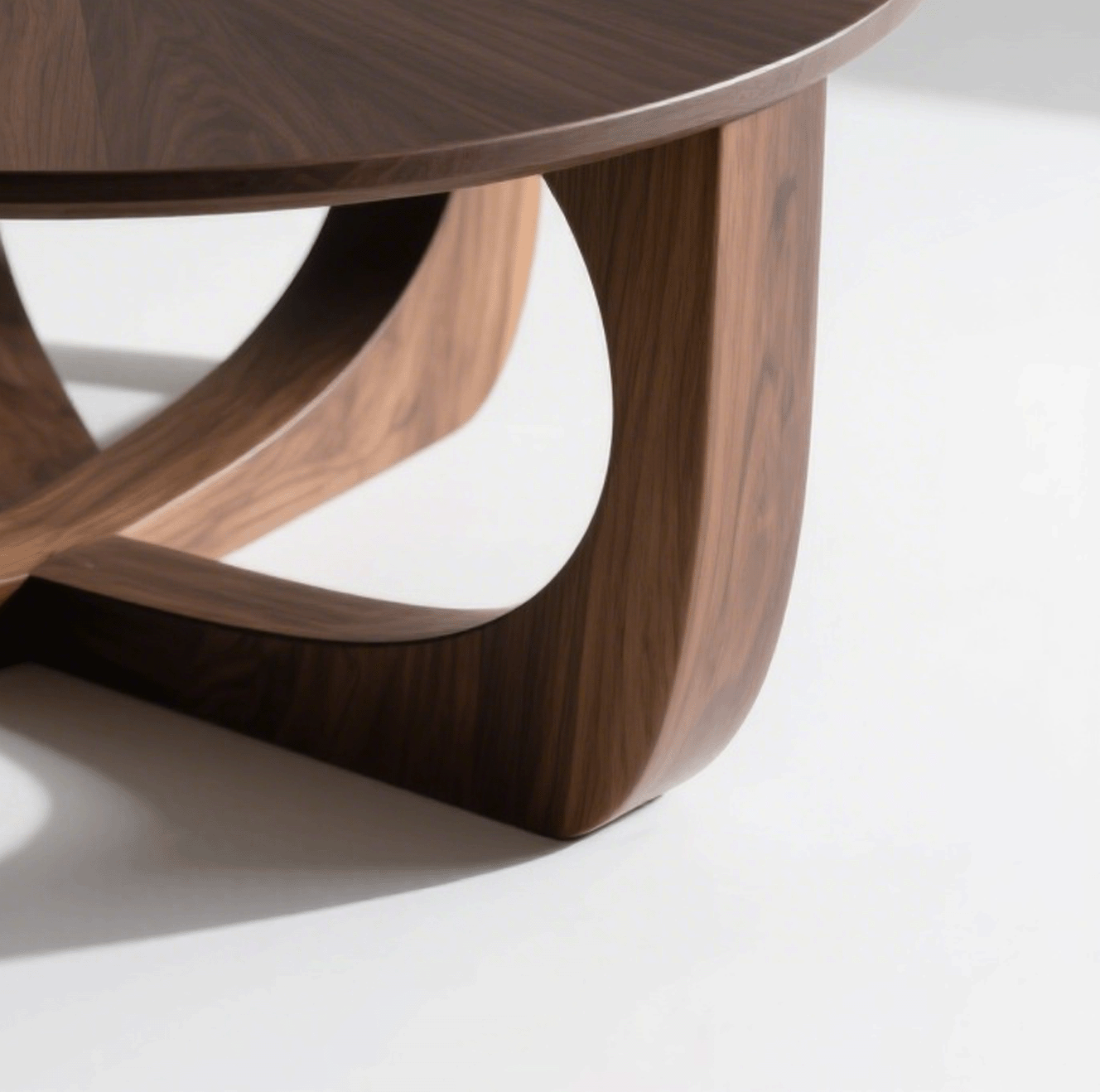 Minimalistischer Wohnzimmertisch aus hochwertigem Huanghuali-Massivholz