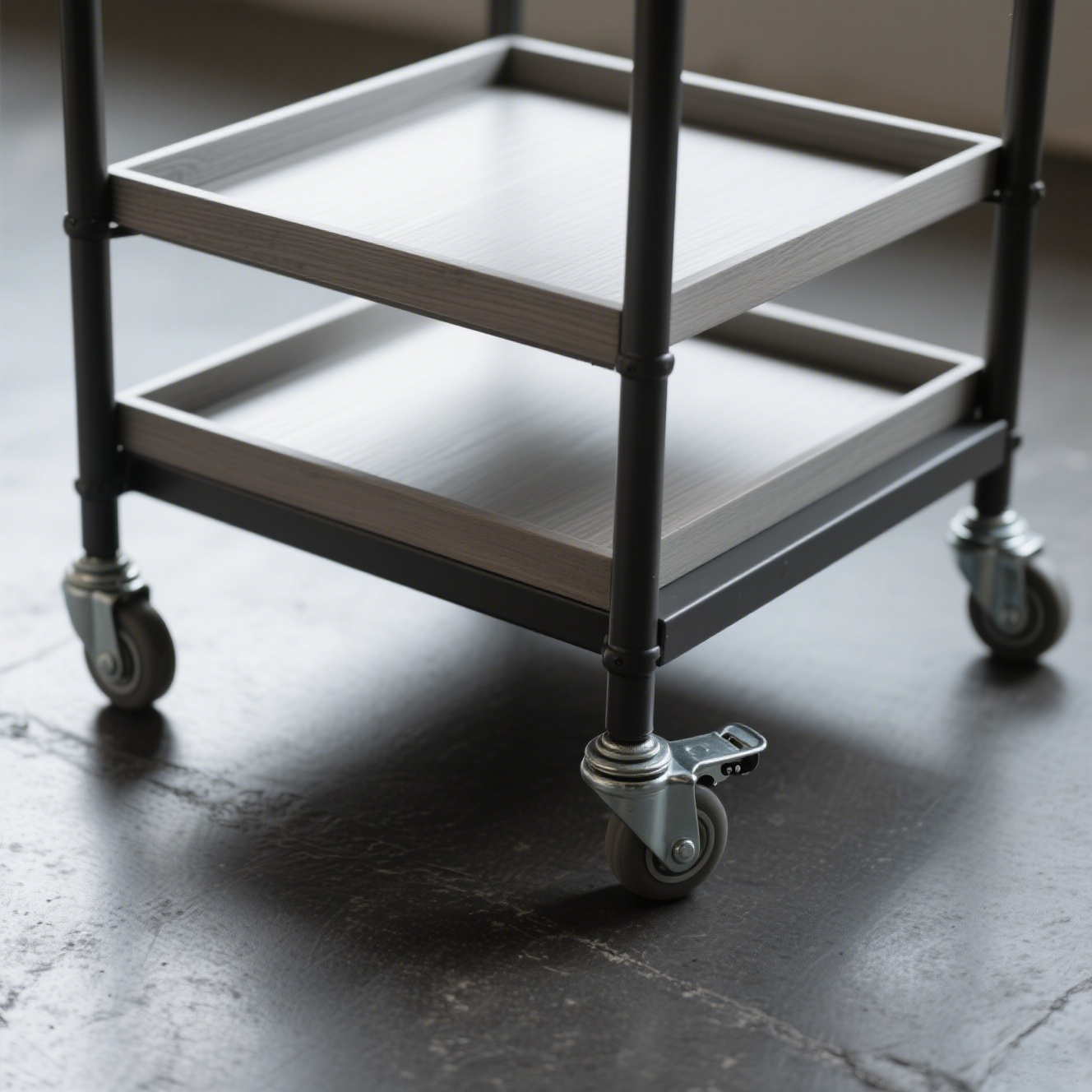 Aufbewahrungswagen im nordischen Stil