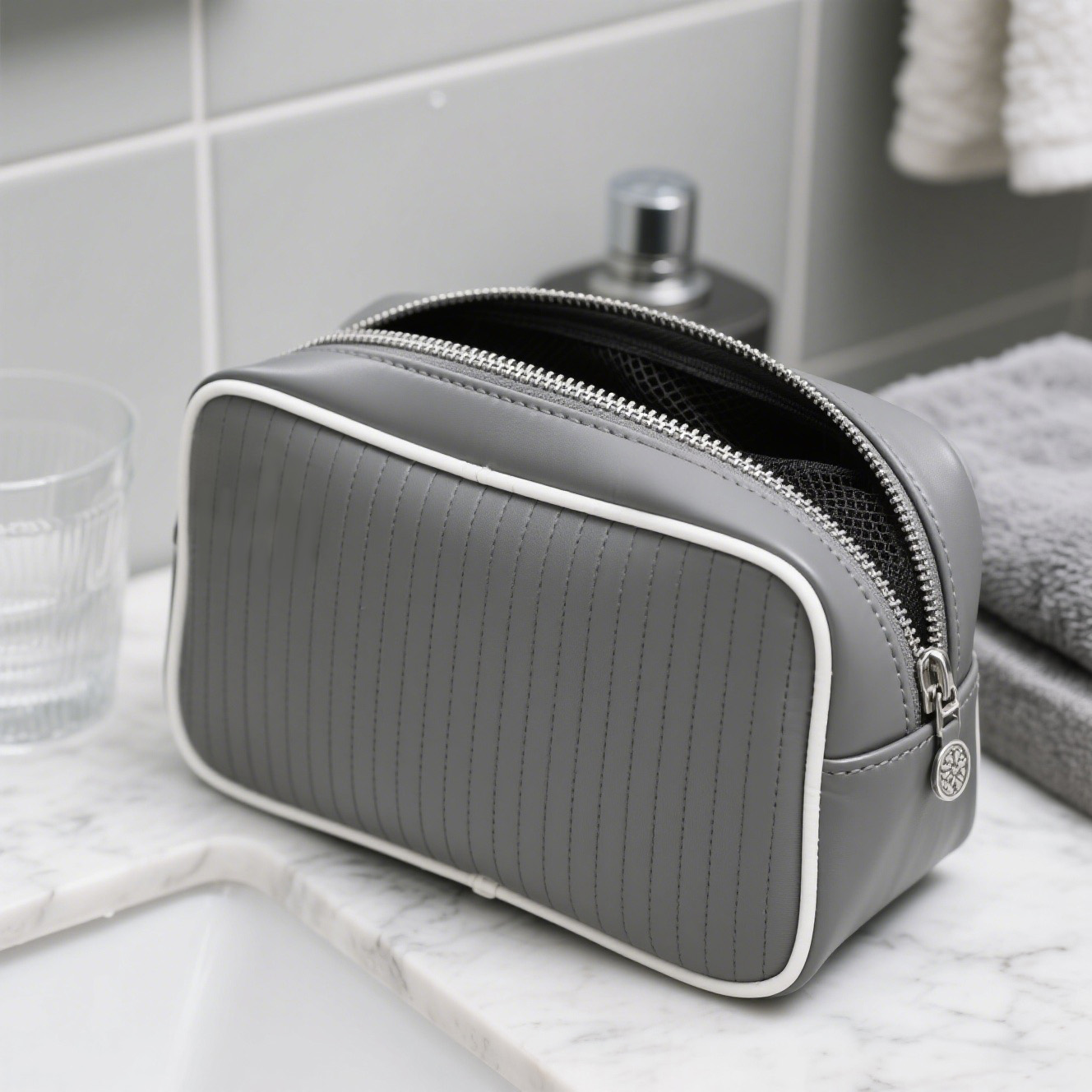 Aufbewahrungstasche aus weichem Leder