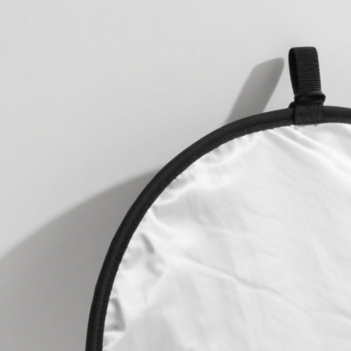 Wielofunkcyjny, składany reflektor materiałowy