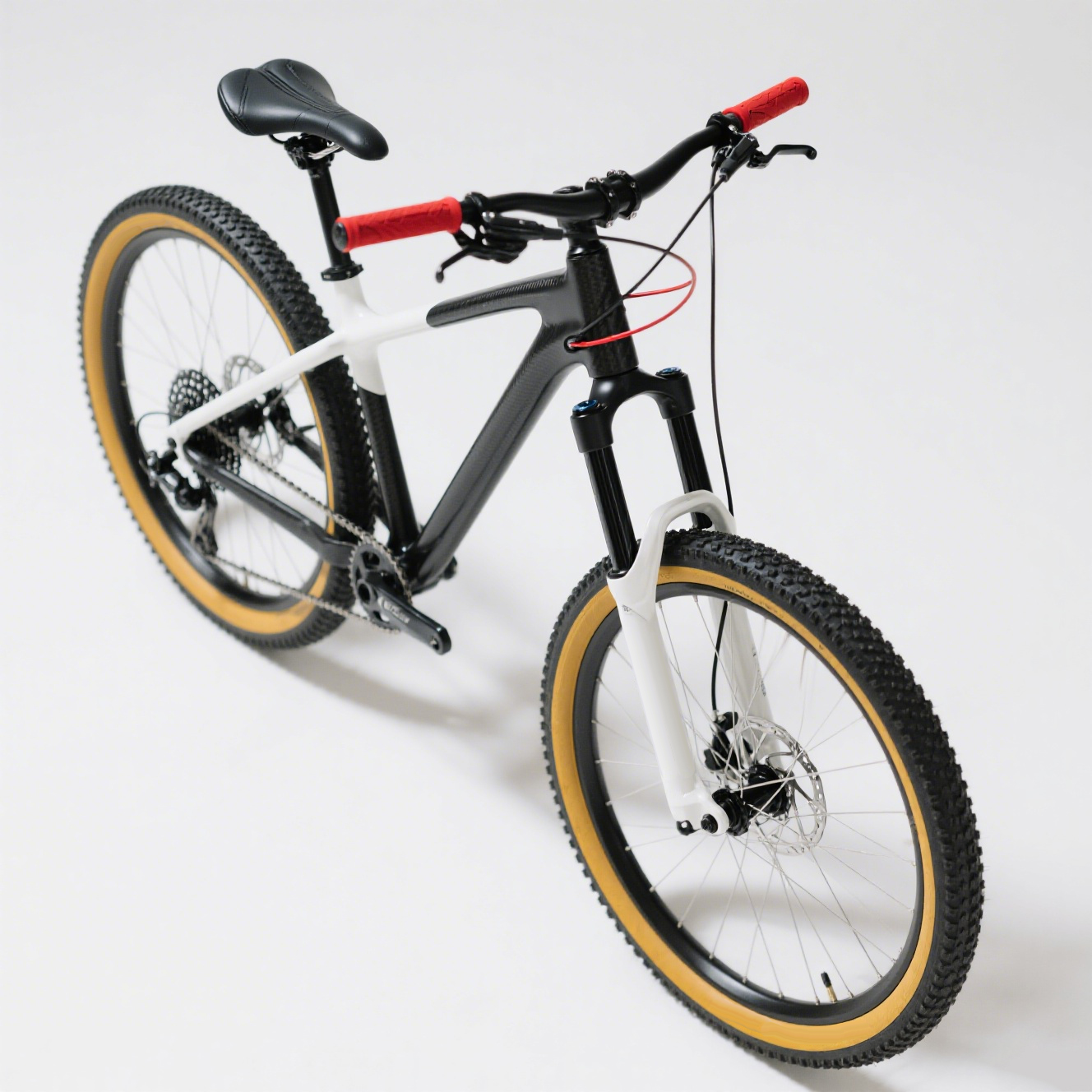 Solidny stalowy rower górski