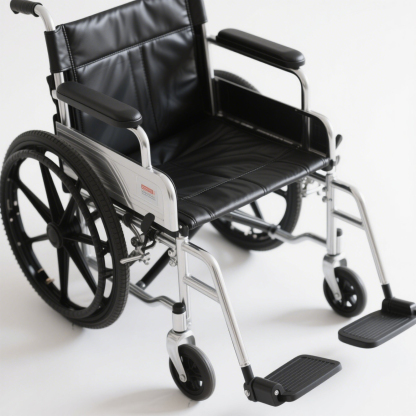 Lekki wózek inwalidzki ze stopu aluminium