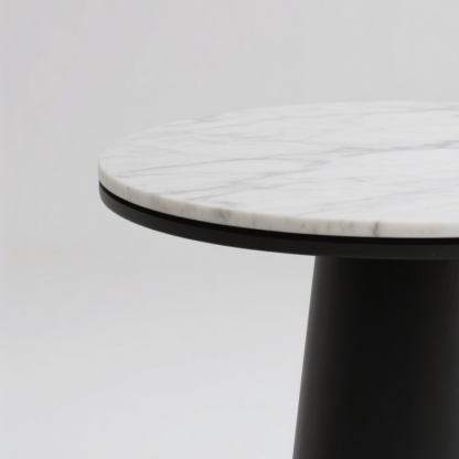  Marmurowy stolik kawowy z litego drewna