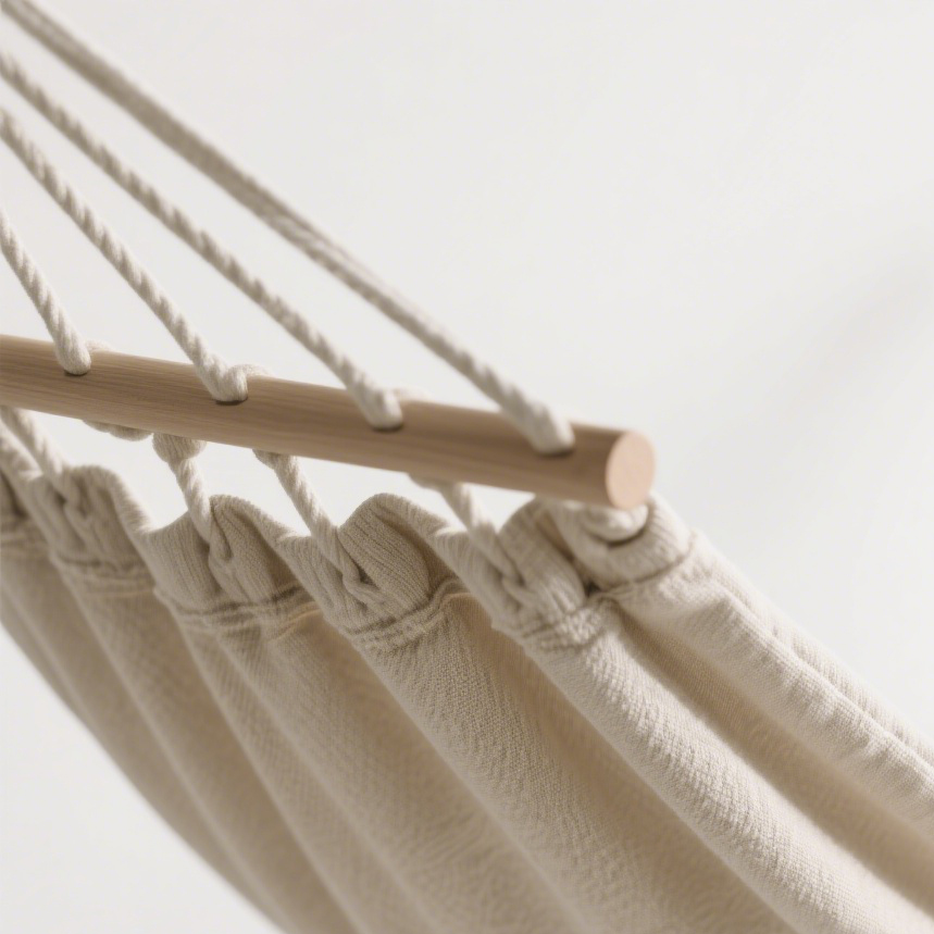 Wygodny hamak płócienny