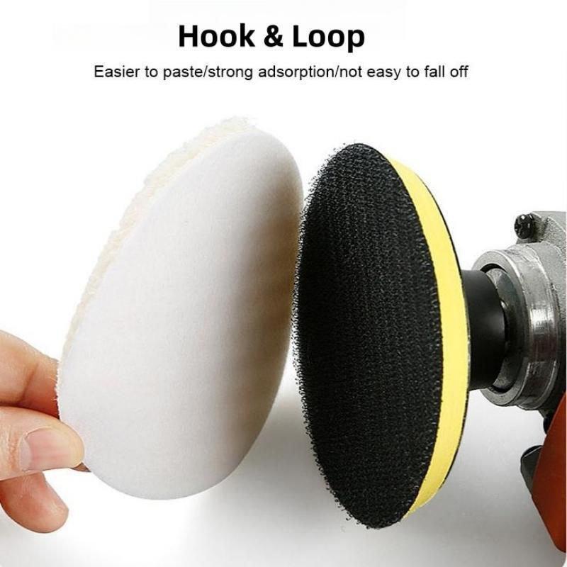 CutVibePro | 5PCS Nano Coating Wool Polishing Pad – 3" 4" 5" 6" 7" Buffing Discs for Stone, Marble & Floor Care