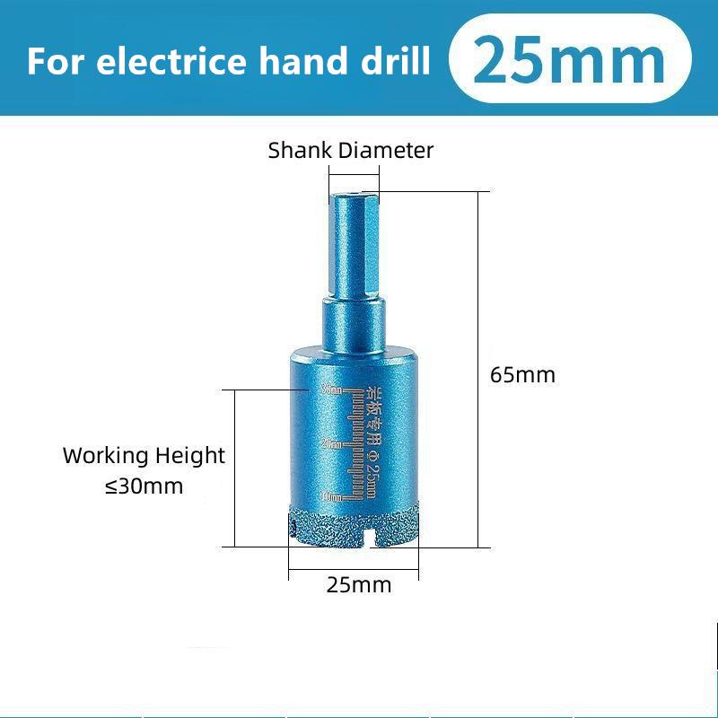 CutVibePro Diamond Hole Saw Drill Bit for Tile, Stone, Countertop